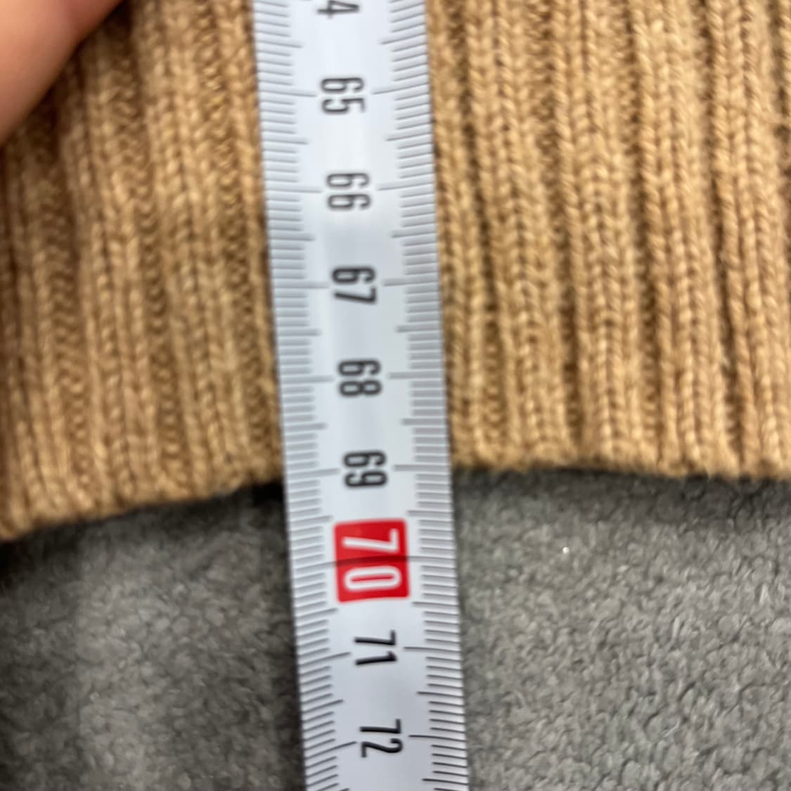 M 폴로 랄프로렌 케이블 베이지 니트 상품이미지9