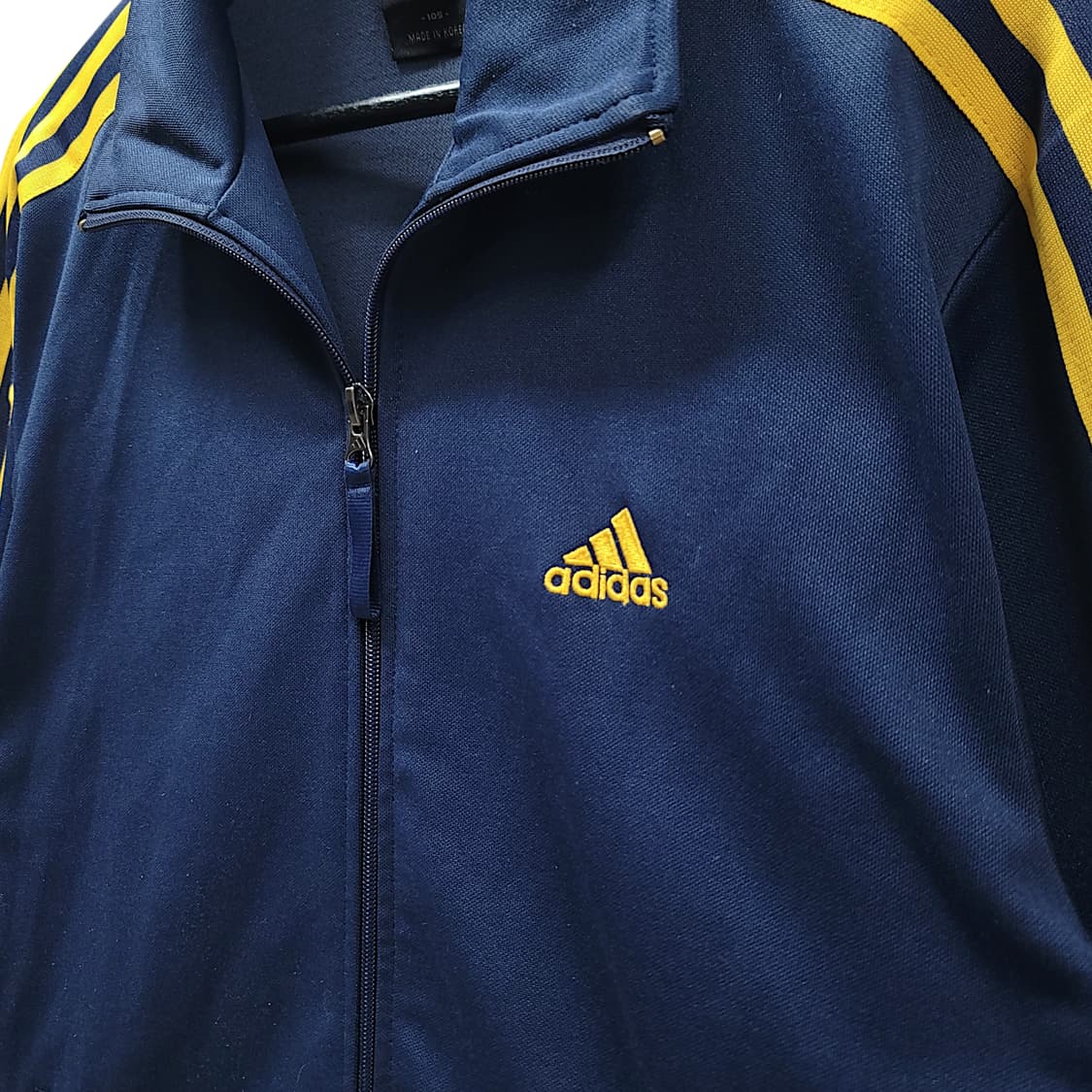 [105] 아디다스 네이비&옐로우라인 퍼포먼스 트랙탑 져지 상품이미지4