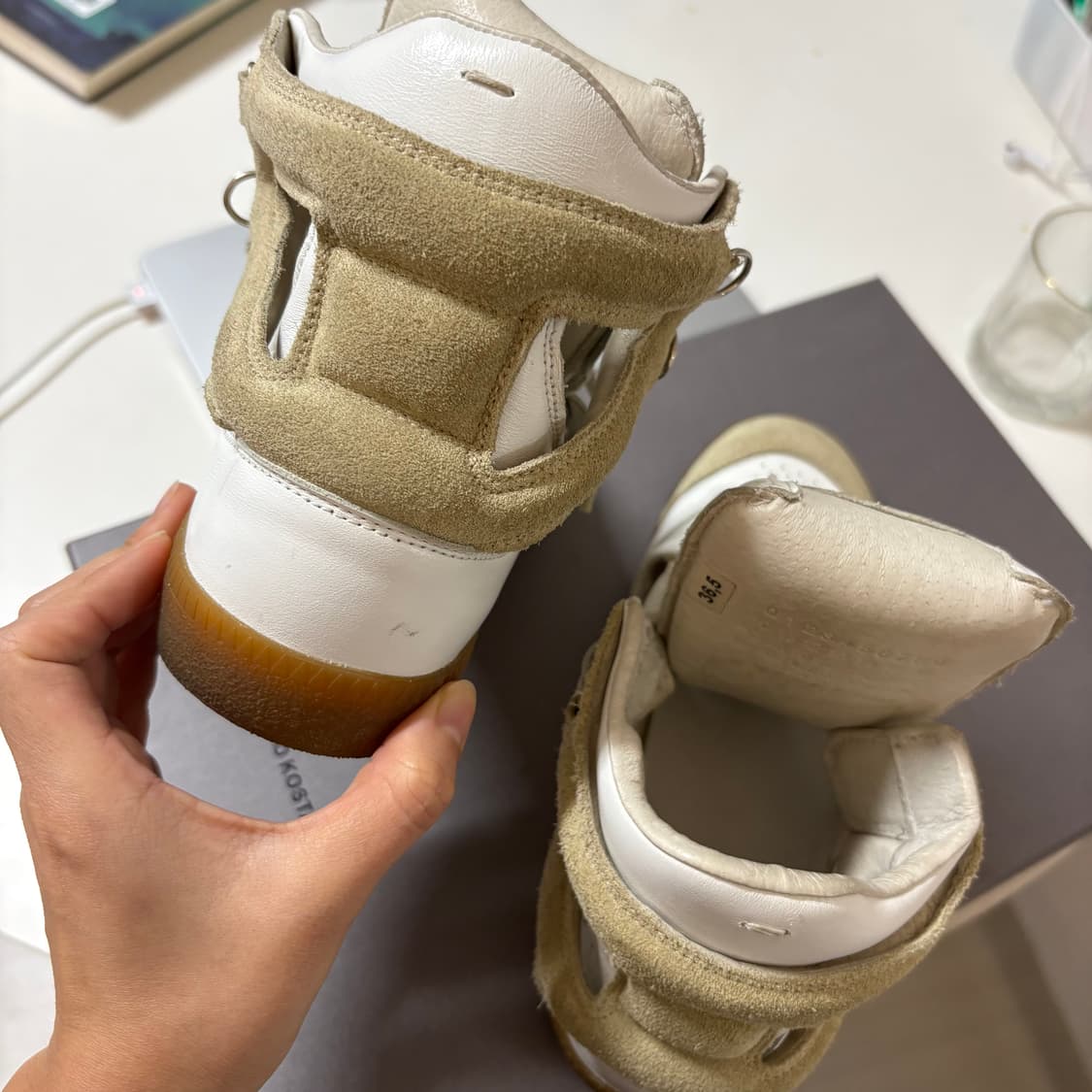 마르지엘라 독일군 컷아웃 하이탑 상품이미지5