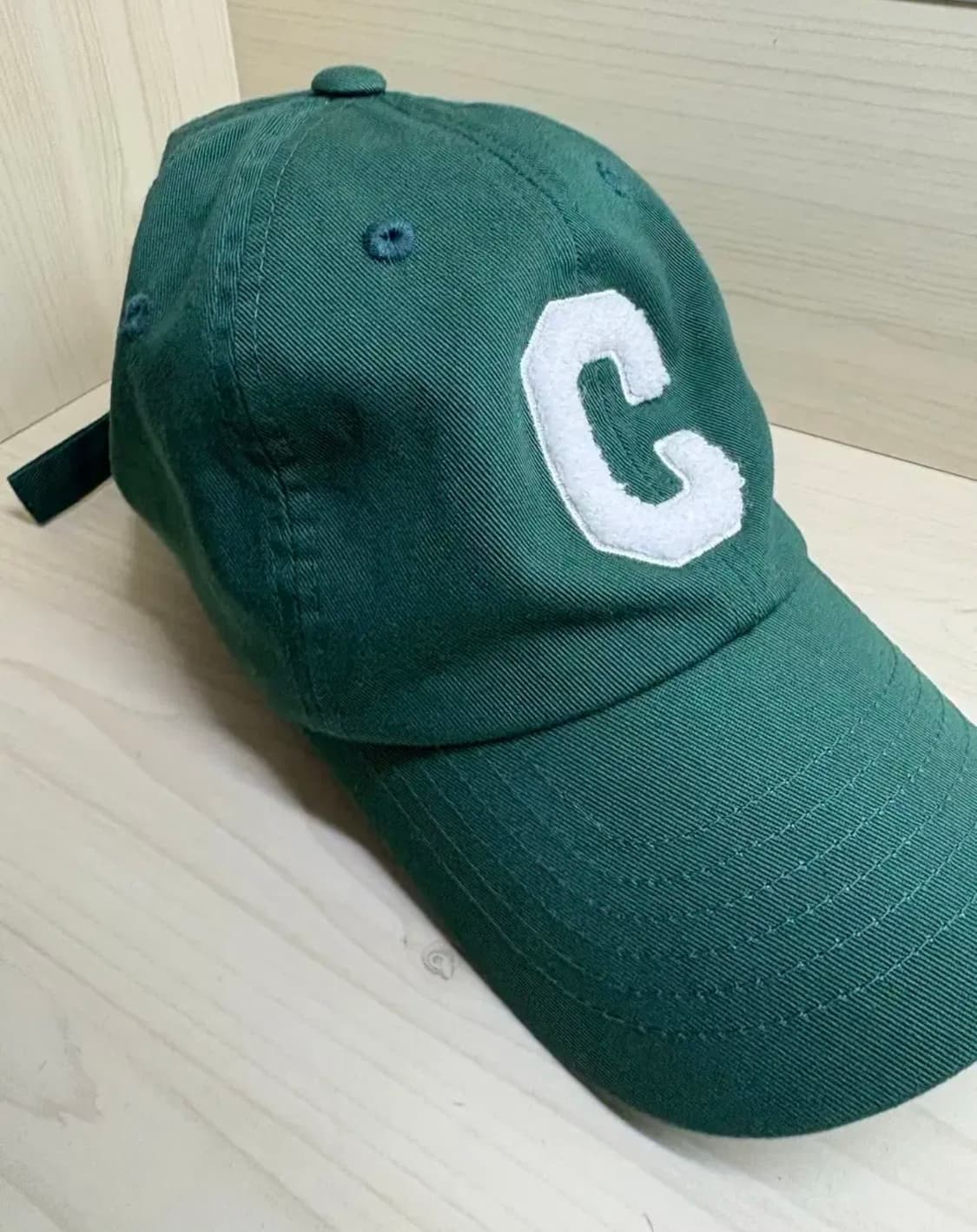 커버낫 C로고 볼캡 모자 그린 상품이미지1