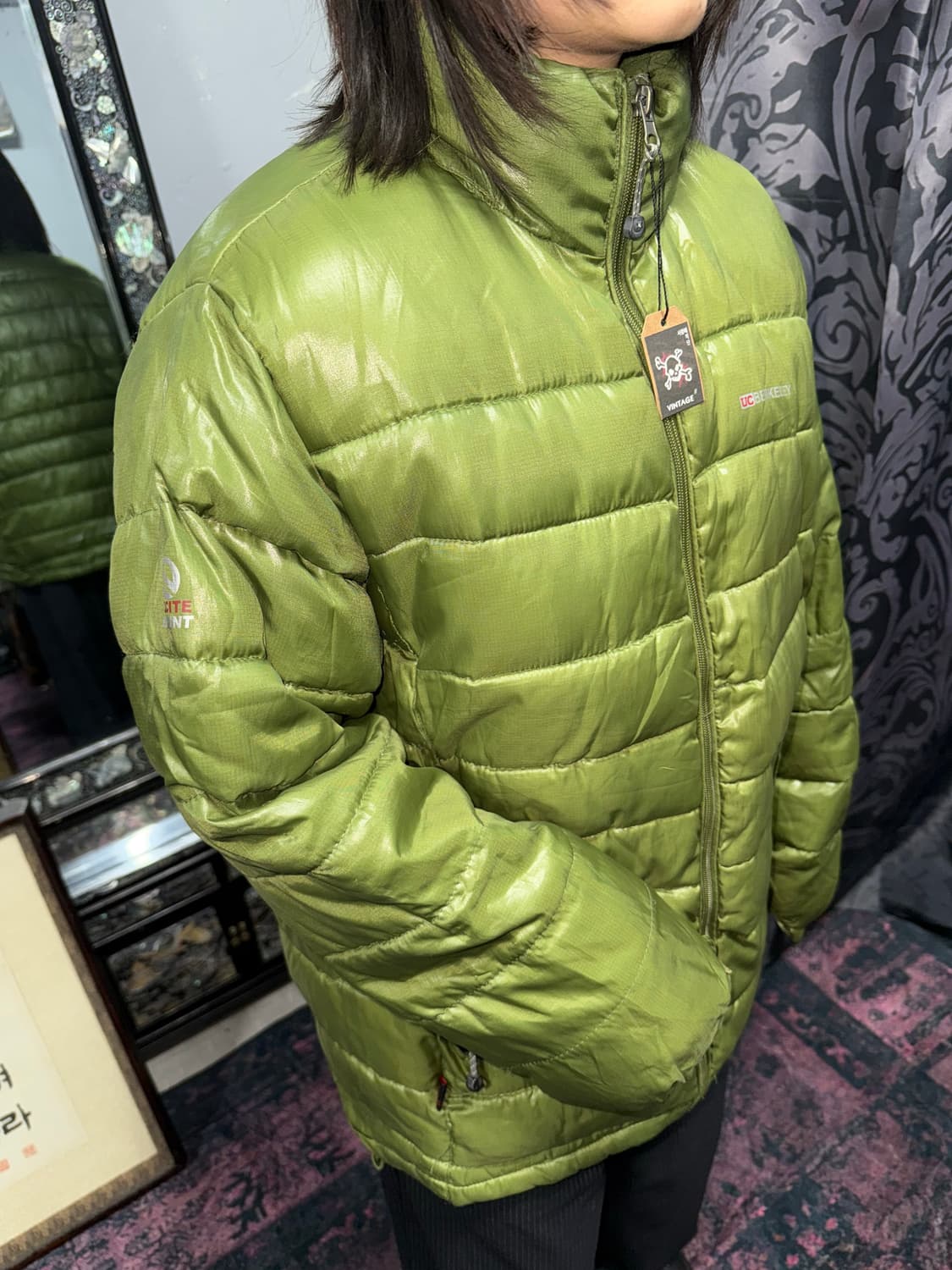 UC BERKELEY 올리브 패딩 상품이미지4