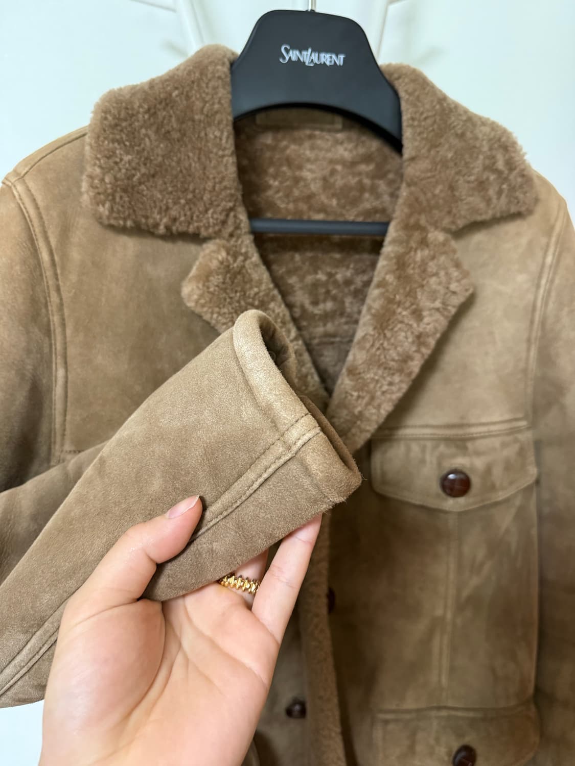 시어링 레더자켓 상품이미지2