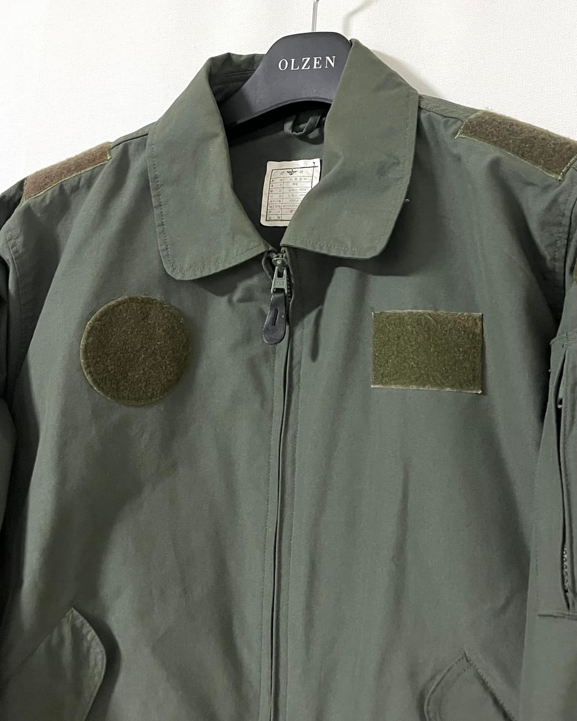 국군 공군 파일럿 비행 자켓 상품이미지6