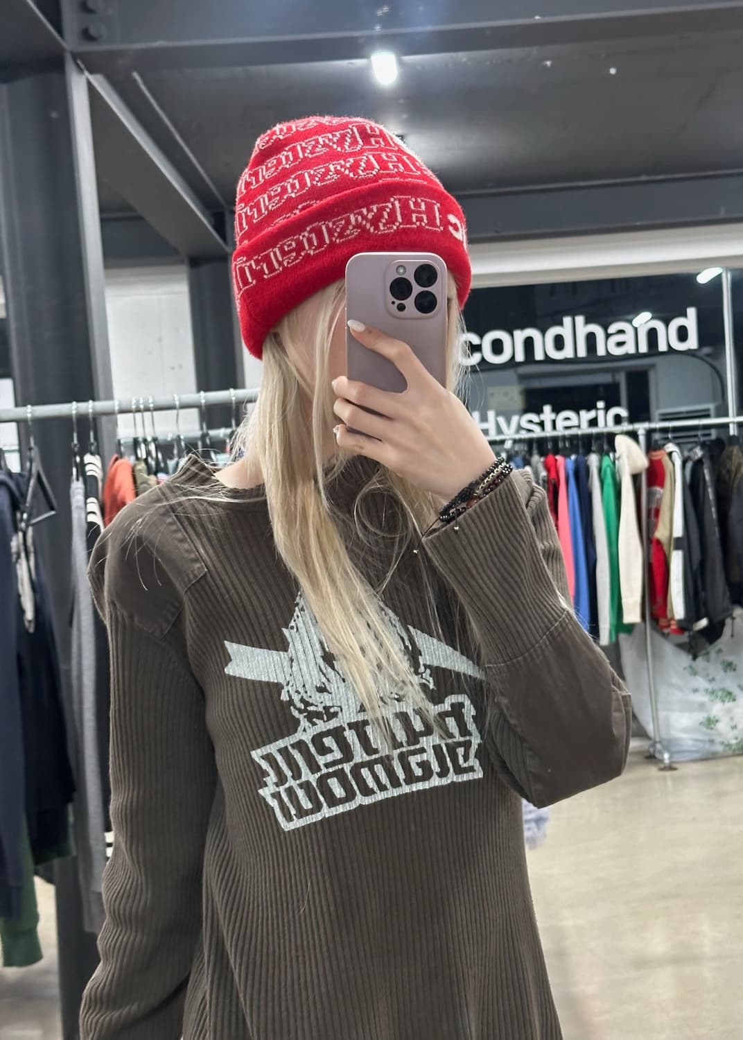 히스테릭 글래머 비니 상품이미지2
