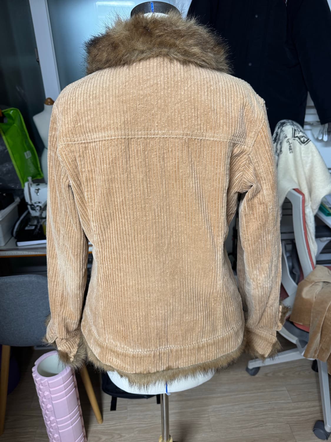 빈티지 코듀로이 퍼자켓 상품이미지2