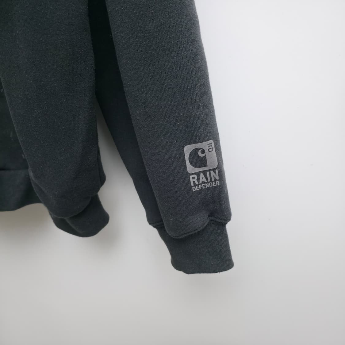 [L] 칼하트 써멀 블랙 후드집업 레인디펜더 상품이미지4