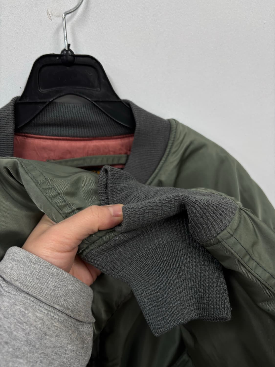 오리지날U.S.A 제조 MA-1 항공점퍼 HOPE 상품이미지7