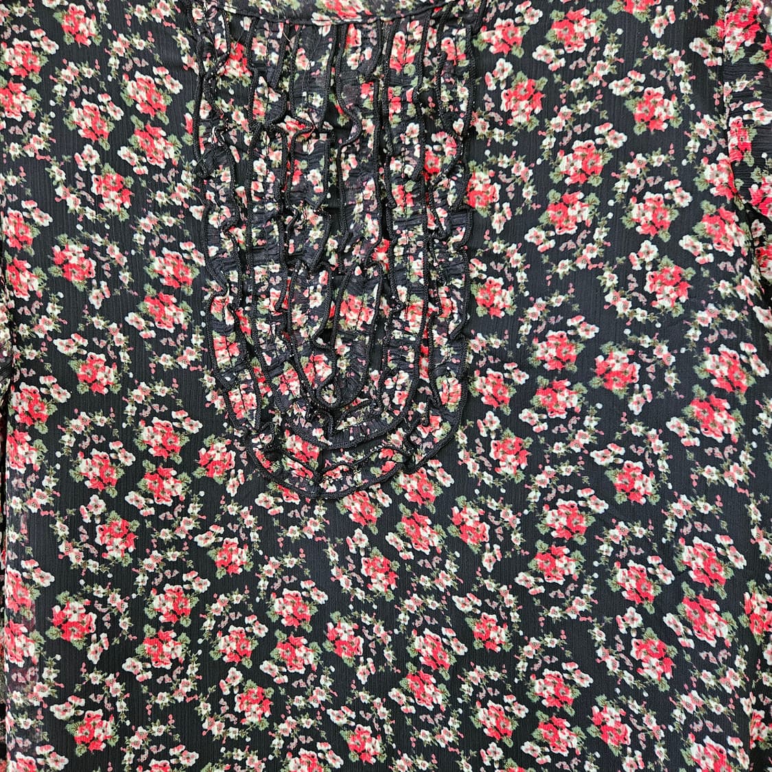 플라워 쉬폰 원피스 상품이미지3