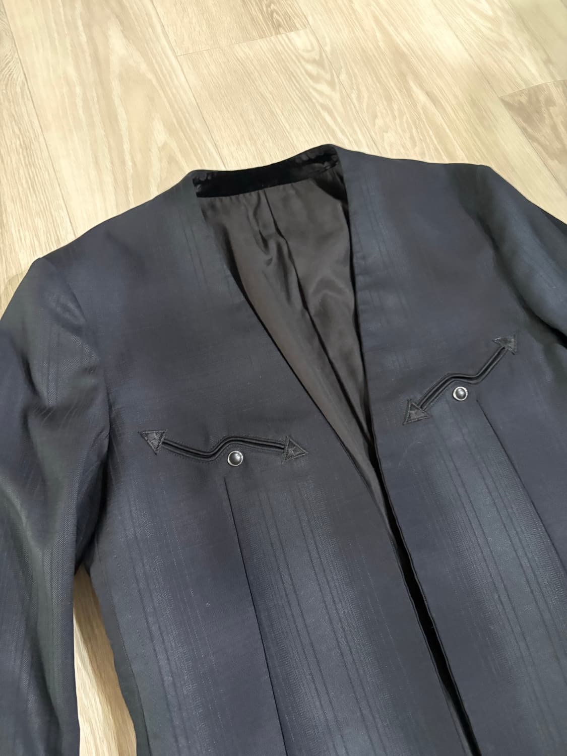 솔로이스트 18ss 카라리스 웨스턴 블레이저자켓 상품이미지5