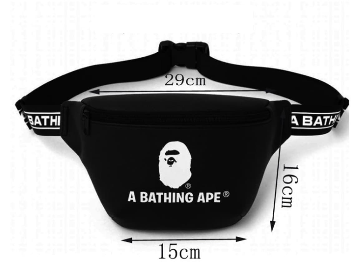 (수수료판매자부담)(잡지부록) 베이프 힙색 가방 상품이미지6