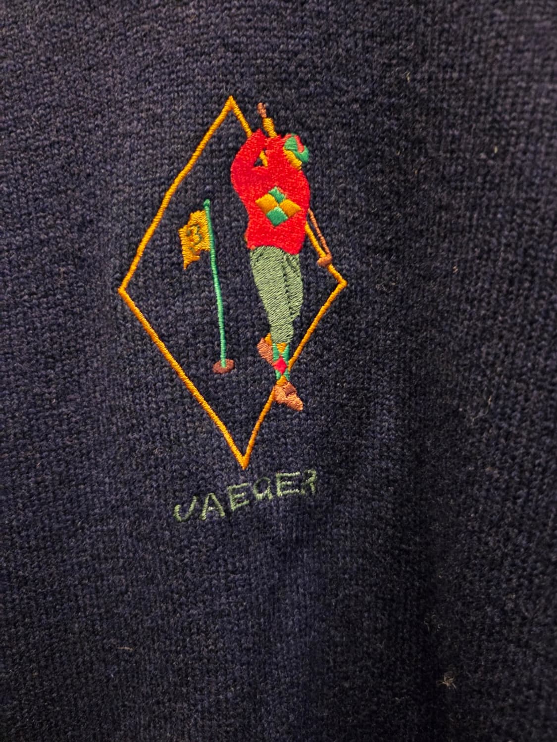 Jaeger 스코틀랜드 메이드 램스울니트  상품이미지8