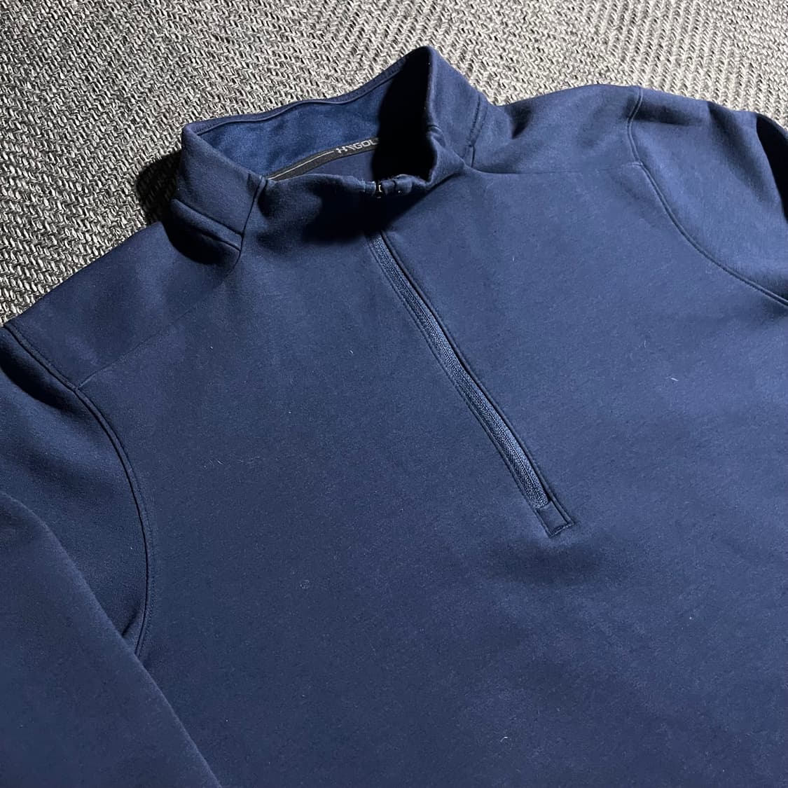 [L] UNDER ARMOUR 언더아머 골프 기능성 반집업 상품이미지3