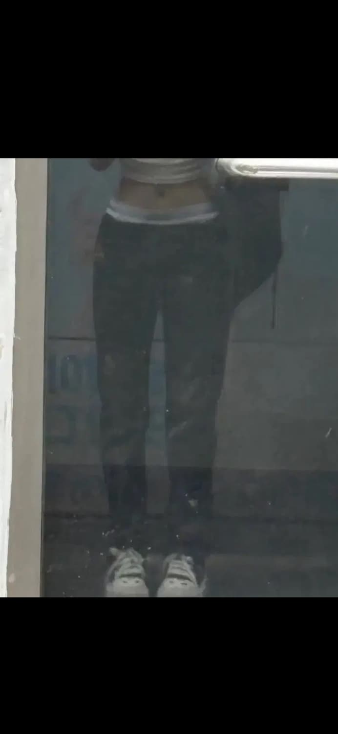 본인착샷)펑크 해골 워싱 팬츠 스키니진 와투케 y2k 핀터깔 새깅 상품이미지2