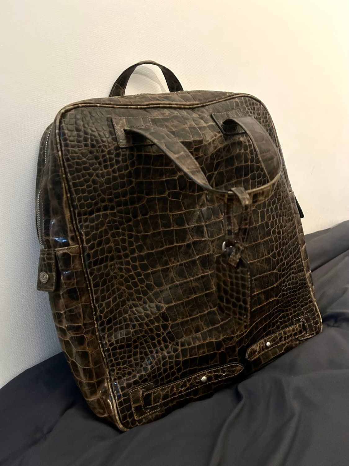 Python Leather Big Size Bag 상품이미지1
