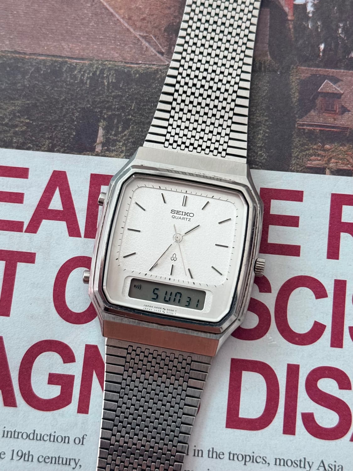 Seiko 세이코 아나디지 쿼츠 1982 상품이미지1