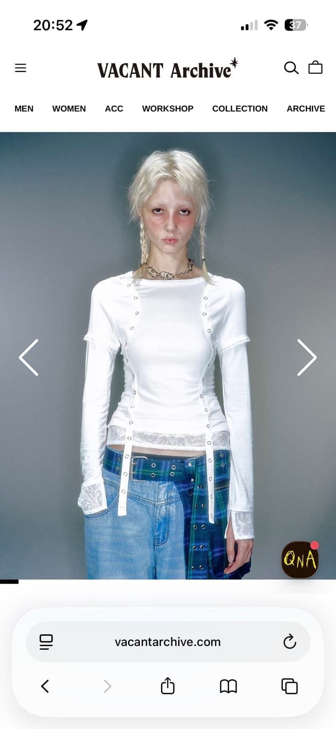 베이컨트아카이브 vacant archive 롱슬리브 상품이미지1