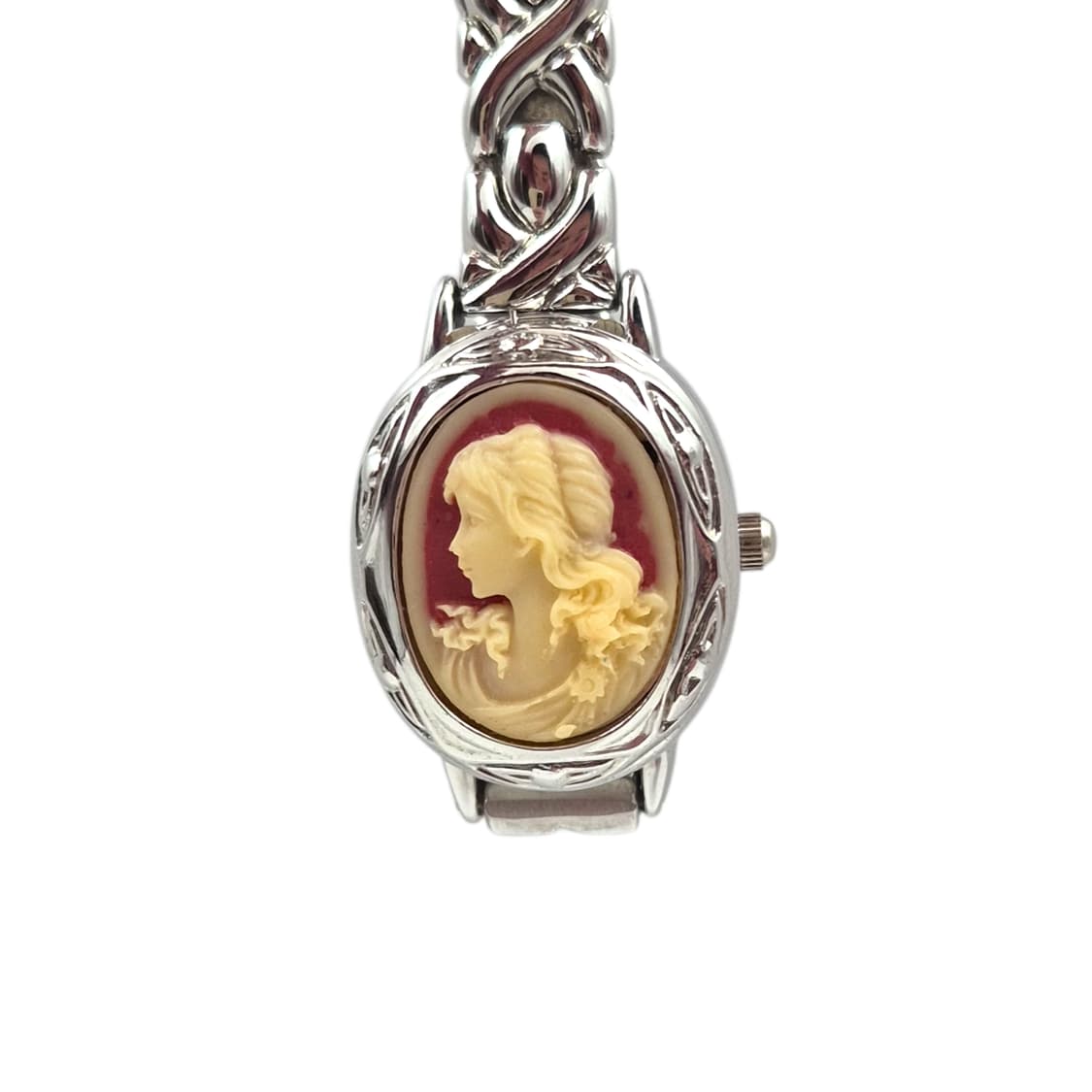 80s 마바 오발 미러 카메오 손목시계 상품이미지1