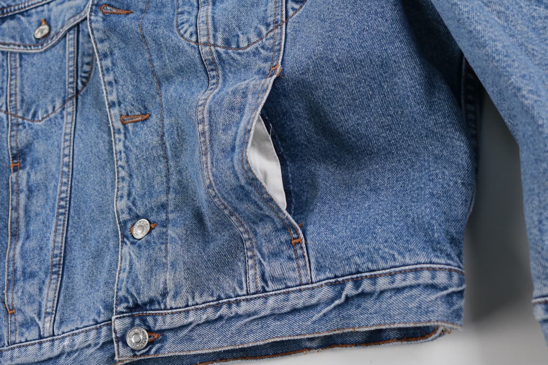 [M] 90's 베네통 트러커 데님자켓 상품이미지3