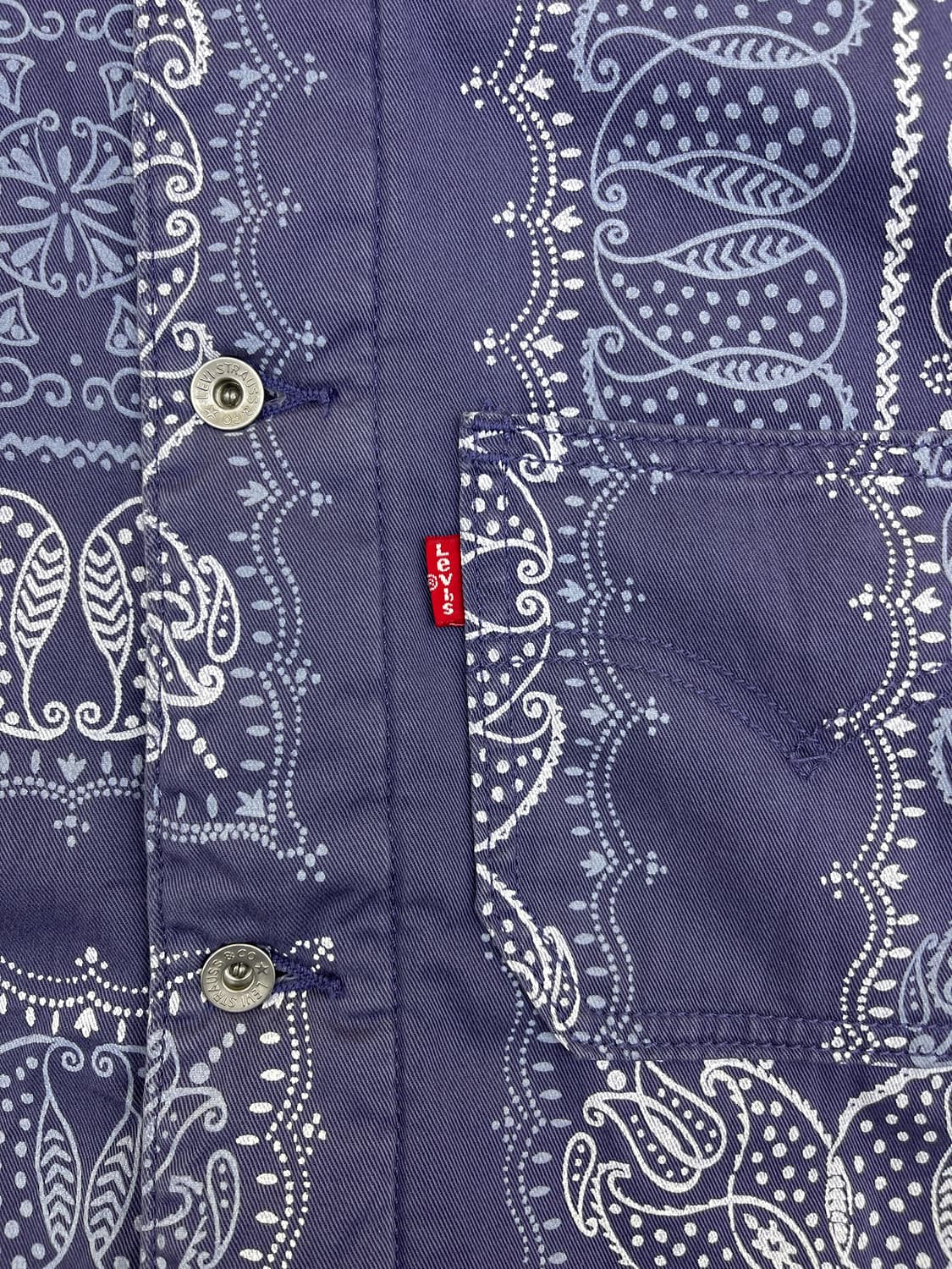 리바이스 Byxbee 페이즐리 초어 자켓 상품이미지5