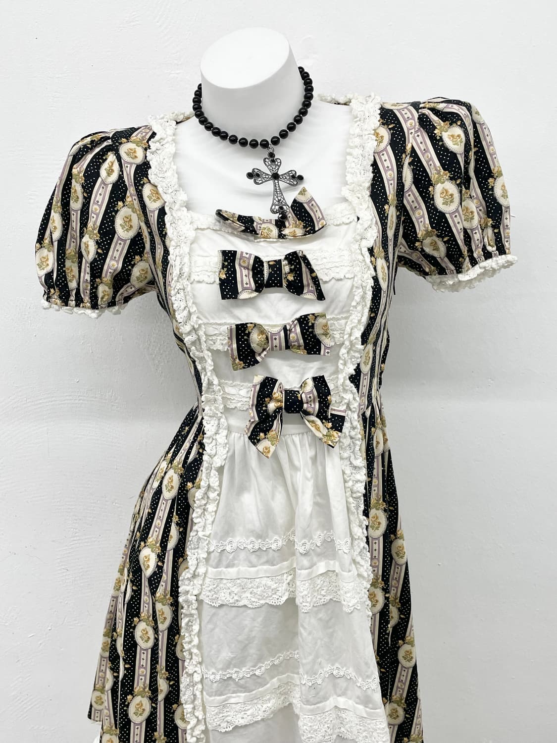 바디라인 로리타 리본 원피스 상품이미지3