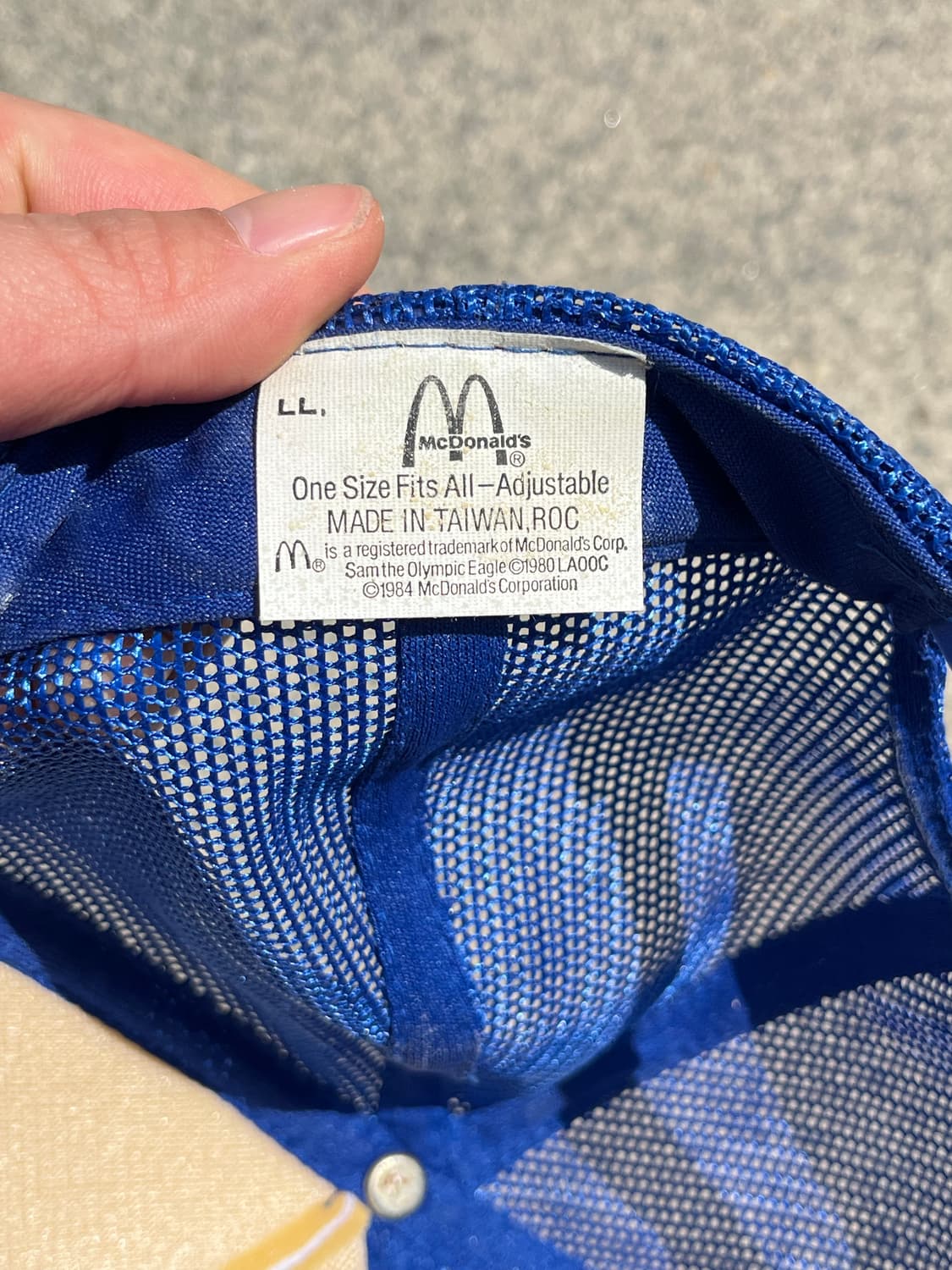 빈티지 맥도날드 햇  상품이미지5