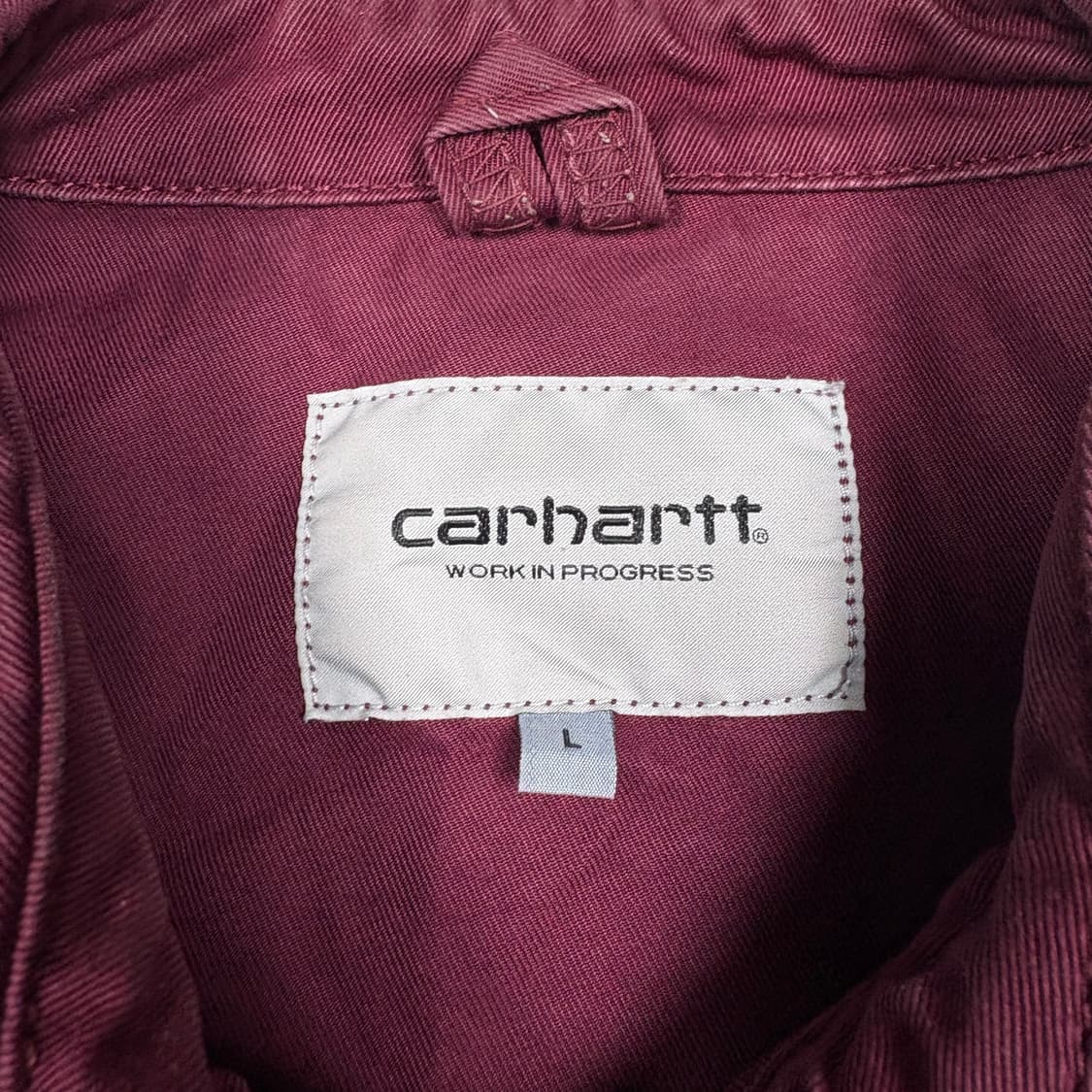 칼하트 WIP 버건디 메디슨 자켓 상품이미지3