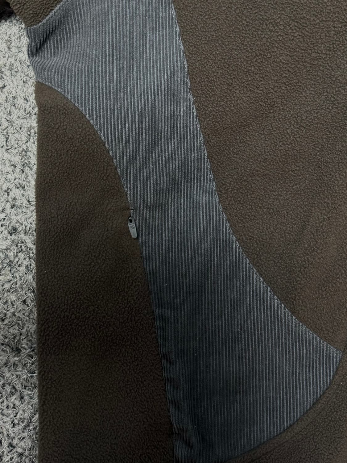 24fw 산산기어 플리스 자켓 브라운 상품이미지3