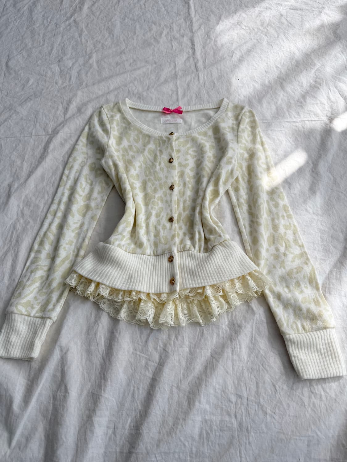 리즈리사 로걀 러블리 레이스  가디건  상품이미지1