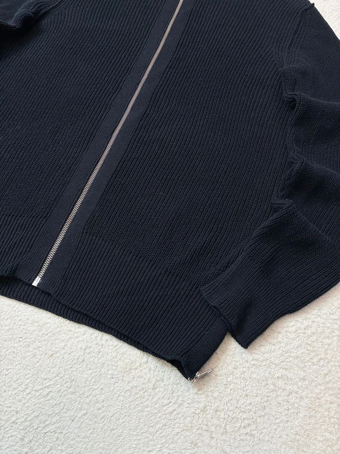 알렉산더맥퀸 사이드트임 코튼 니트 집업 PN6092 상품이미지3