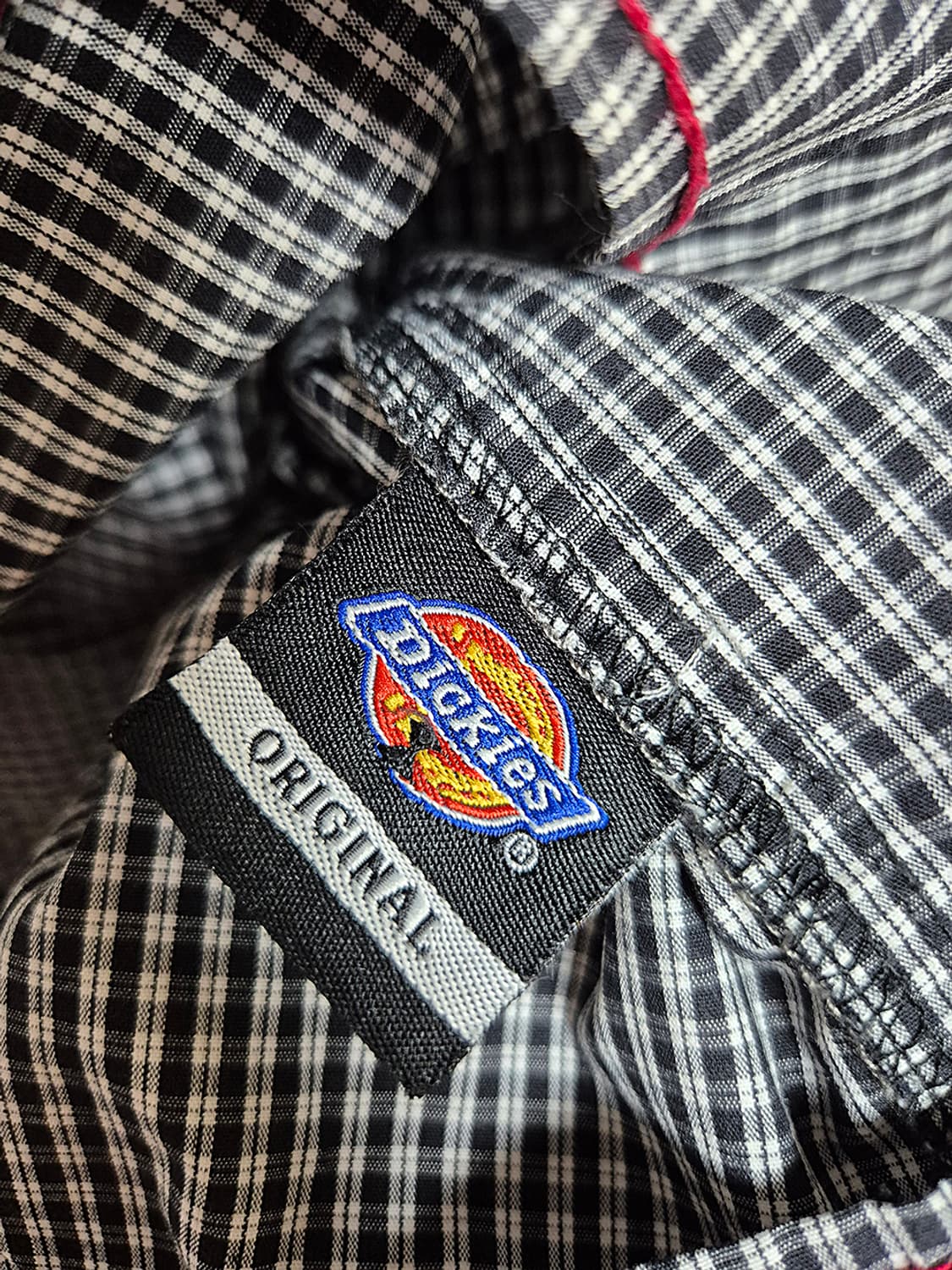 Dickies 디키즈 오리지널 체크 하프 반팔 셔츠 상품이미지8