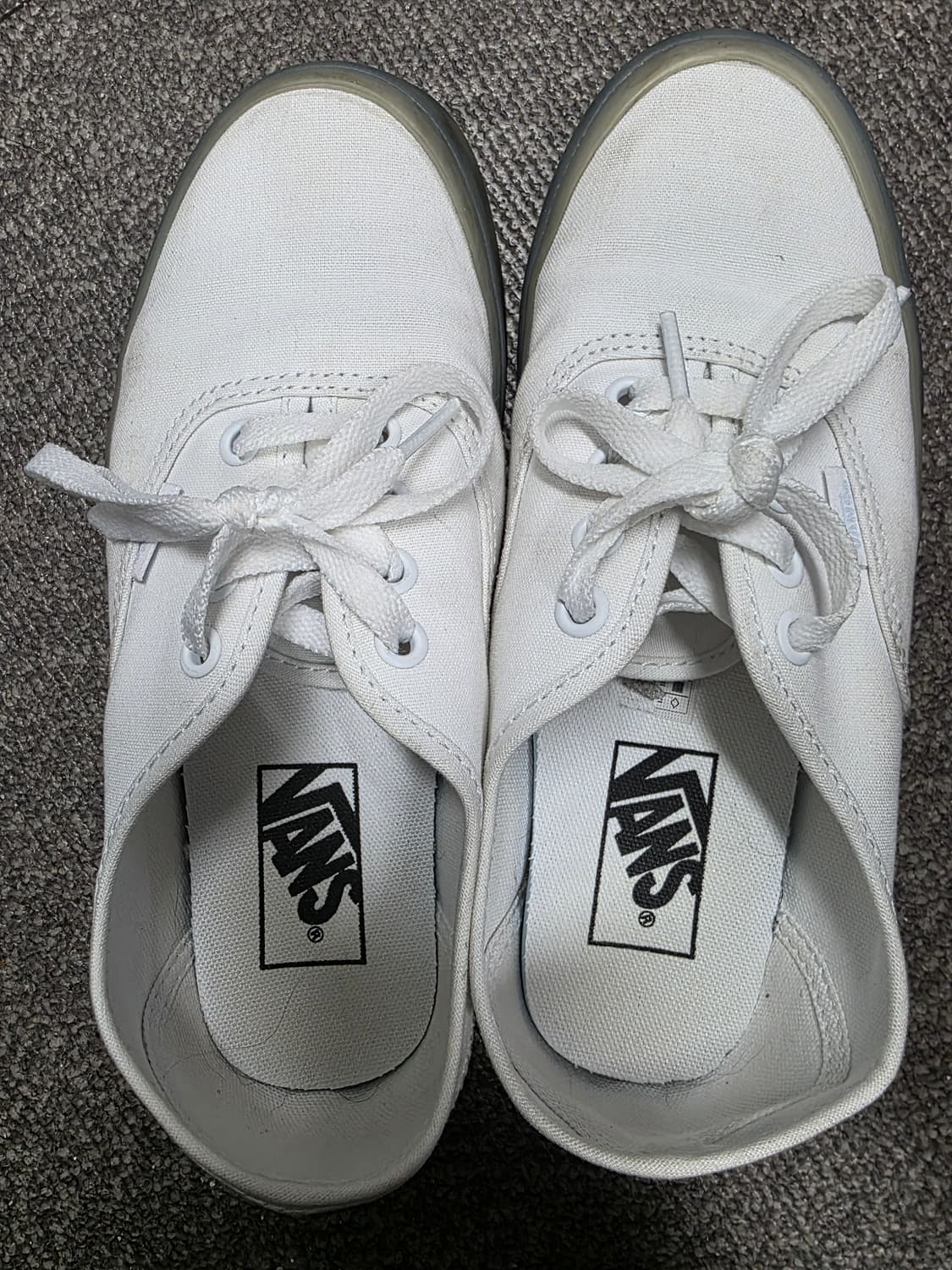 [225] 반스 어센틱 트랜스루센트 화이트 상품이미지4