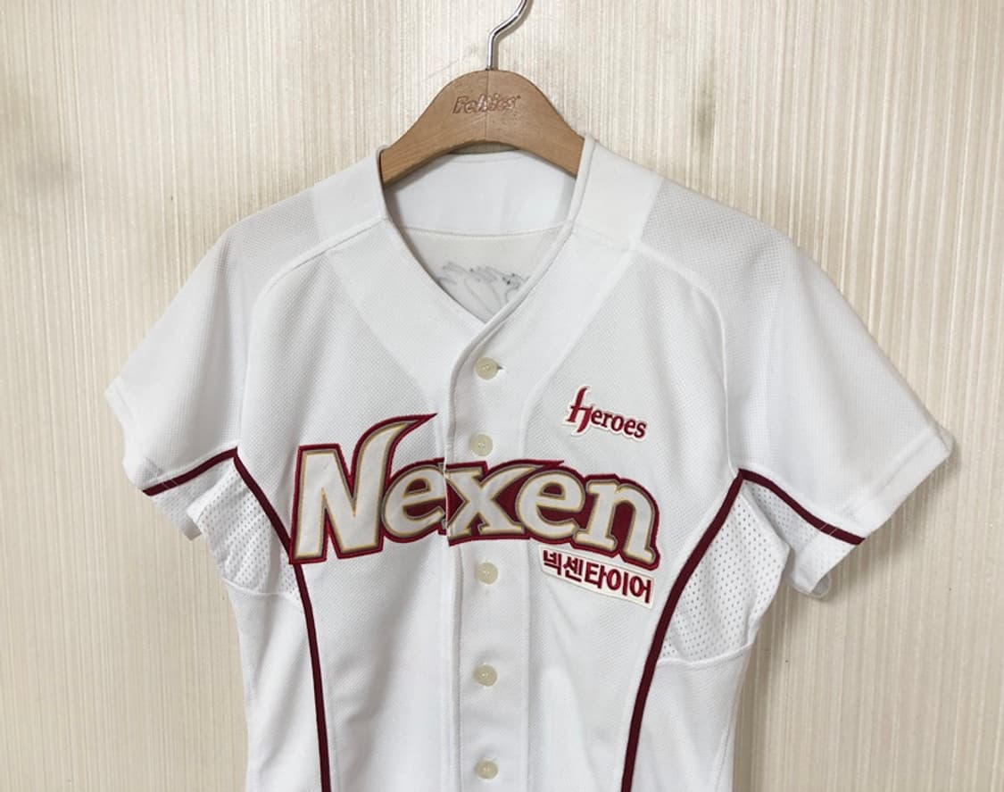 KBO 위팬 넥센(키움)히어로즈 홈유니폼/싸인져지 2XS(80) 상품이미지5