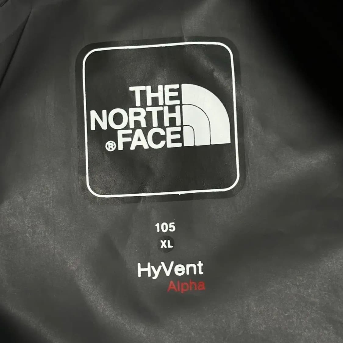 노스페이스 하이벤트 알파 블랙 후드 바람막이 상품이미지4