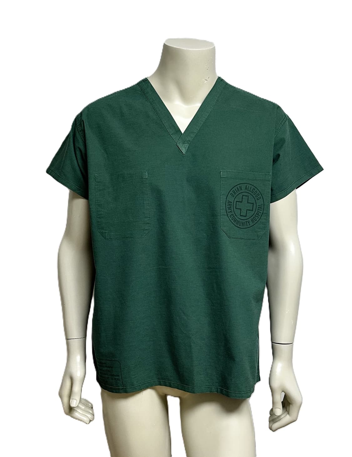 미국 미군 수술복 간호사 브이넥 반팔 티셔츠 (L) 상품이미지1