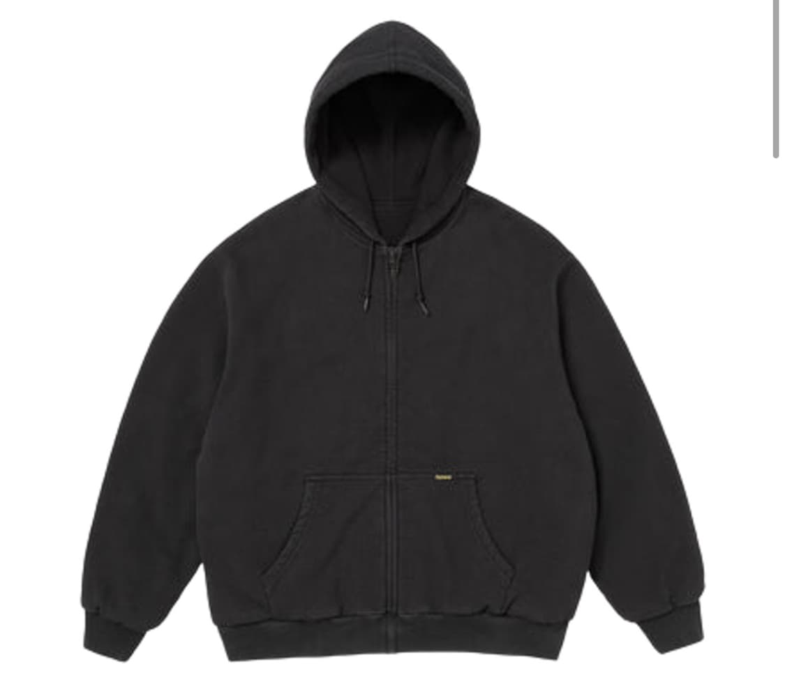 슈프림 리버시블 워크후드집업 블랙 - 25FW Suprem 상품이미지1