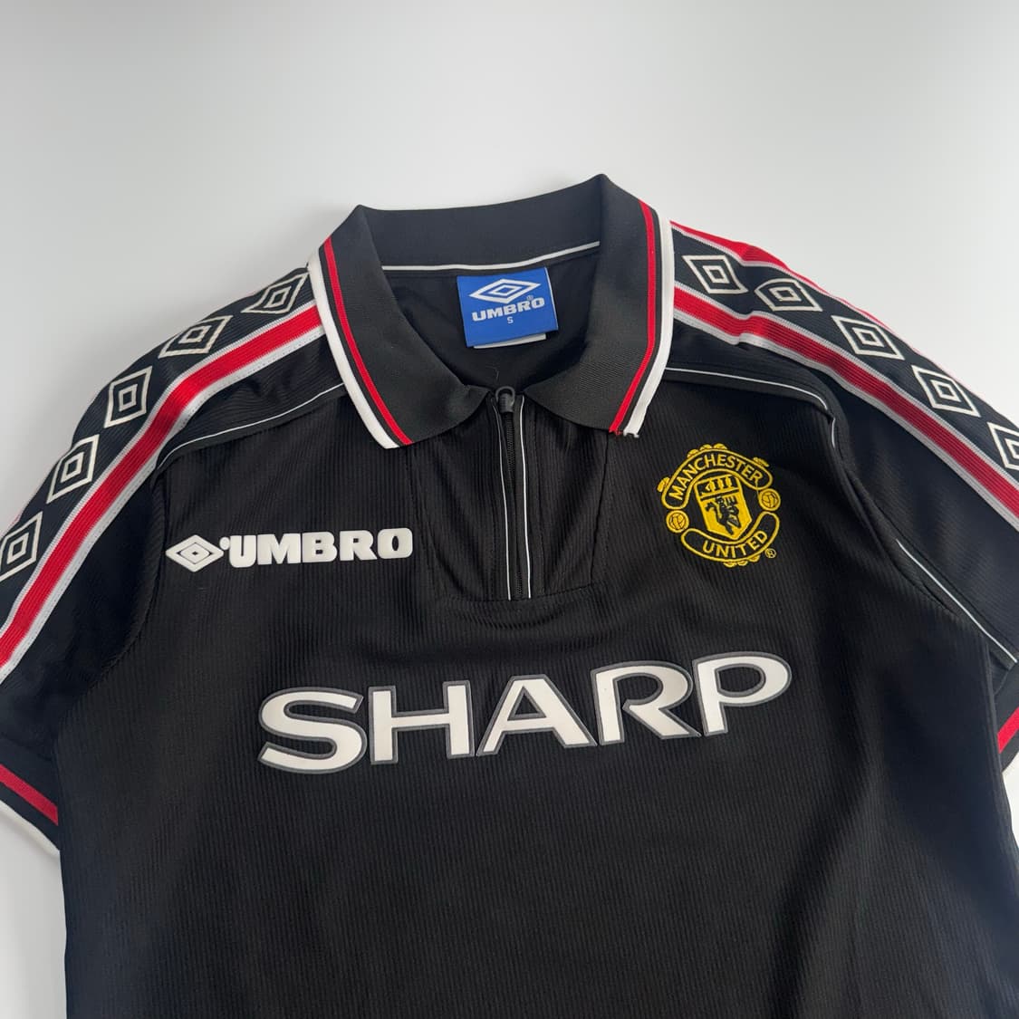Umbro 엄브로 맨체스터 블랙 반팔 유니폼   상품이미지4