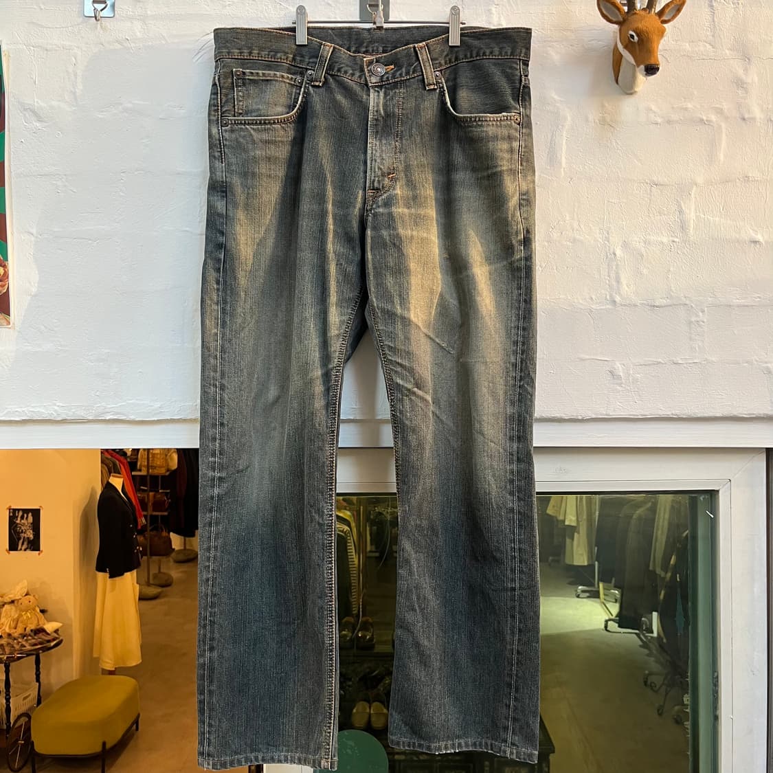 Edwin 503 Japan 워싱 데님 진 36 상품이미지1