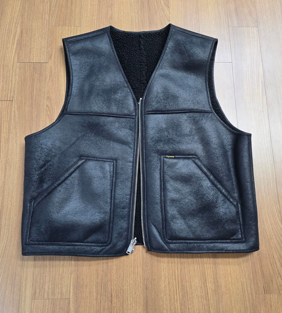 (XL) 슈프림 리버시블 포우 셔링 베스트 조끼 상품이미지1
