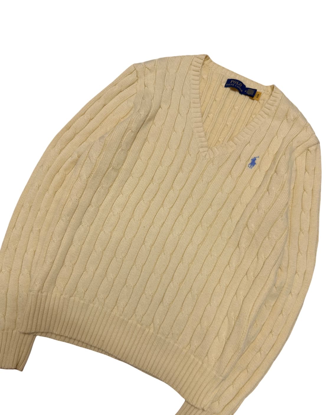 폴로 신형 qr택 케이블 니트 상품이미지3