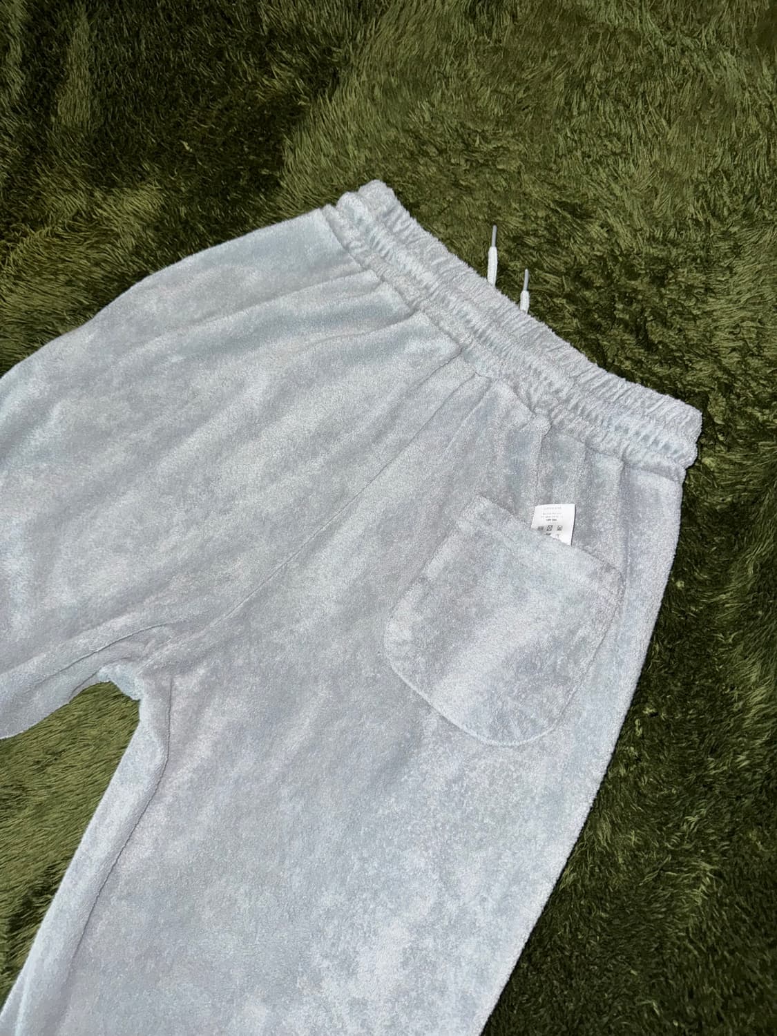 [2] Balansa 발란사 X 송월 타올 테리 조거 팬츠 그레이 상품이미지8