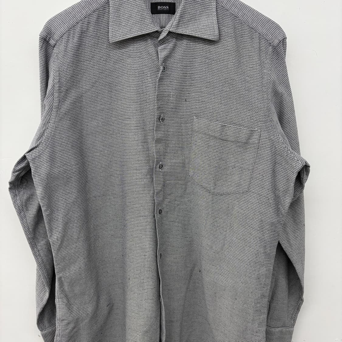 보스 BOSS 패턴 셔츠 남방 남성 M 상품이미지2