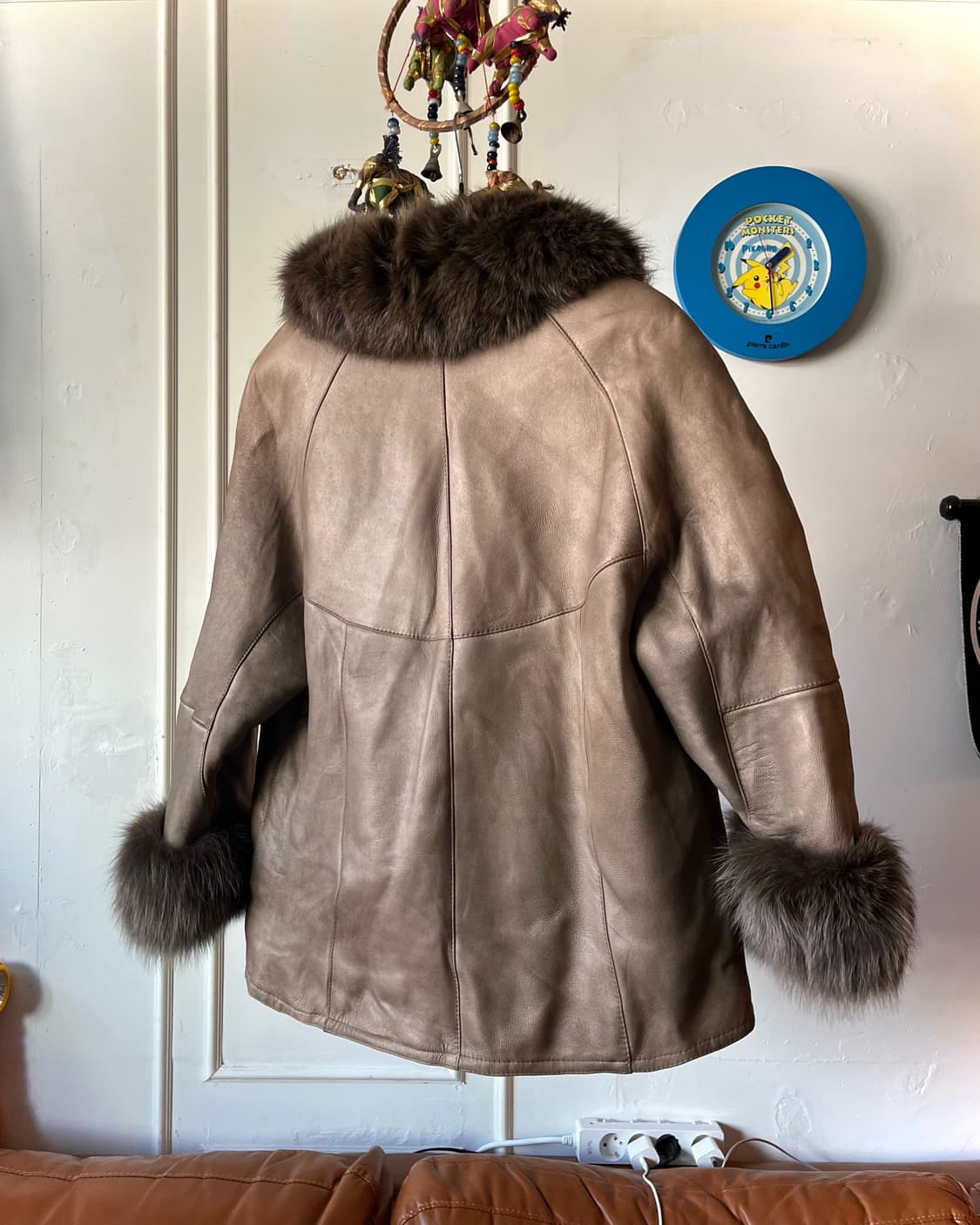 1990s Pierre Balmain Leather Fur Mustang 상품이미지7