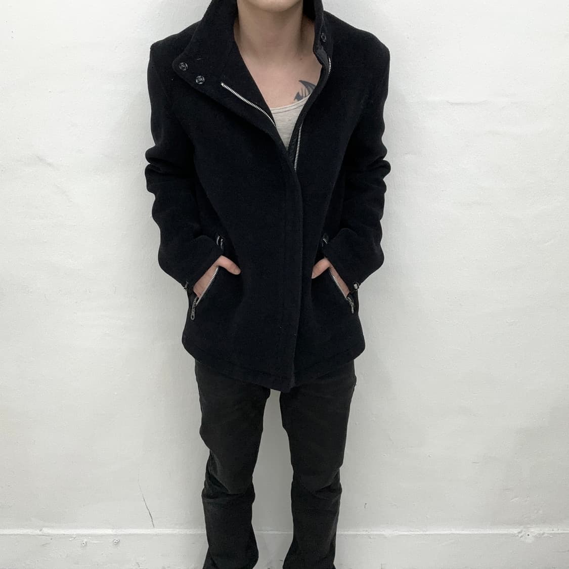  PPFM navy formal cotton jacket 상품이미지1