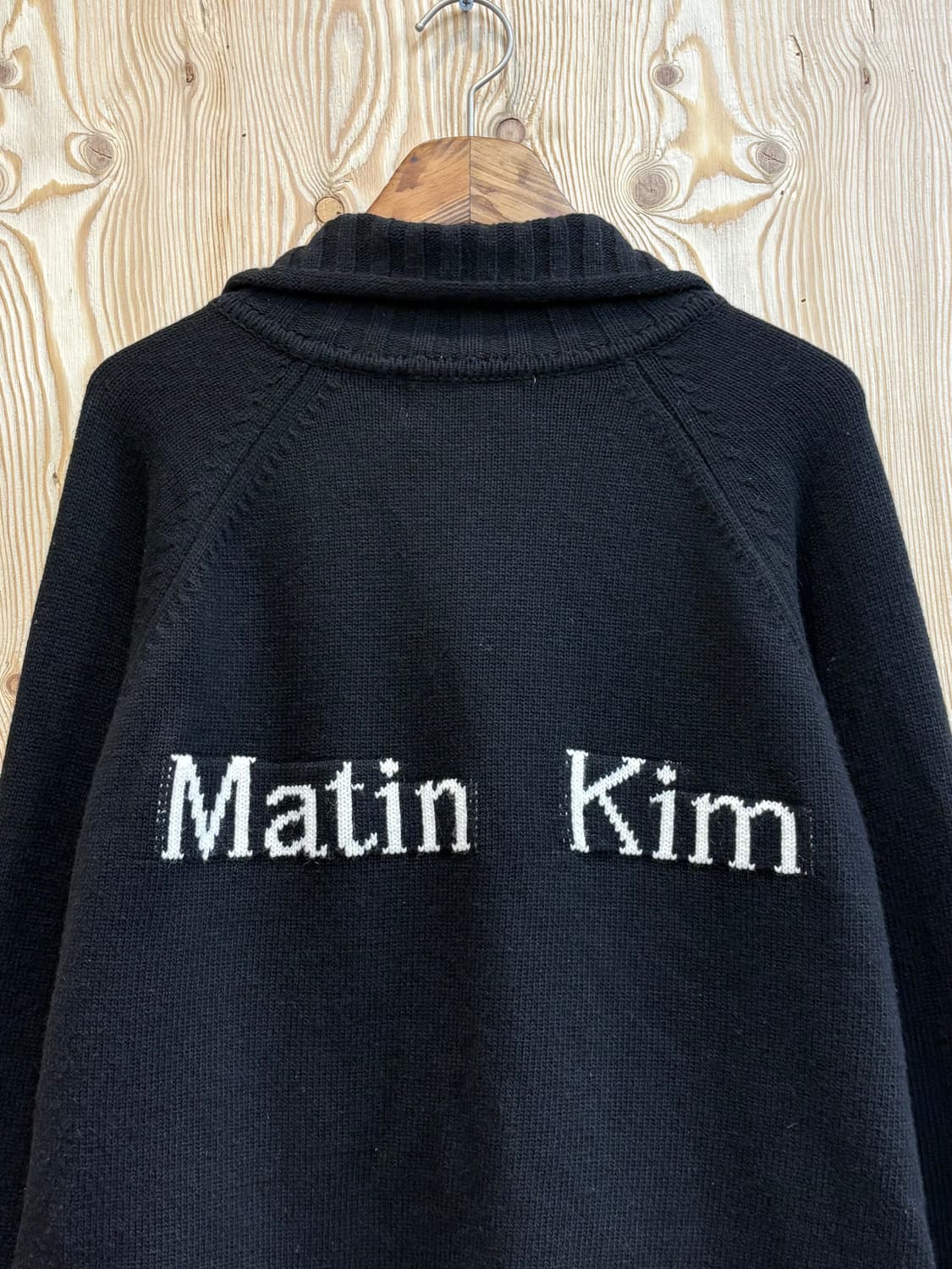 마뗑킴 스펠포인트 니트 집업 상품이미지1