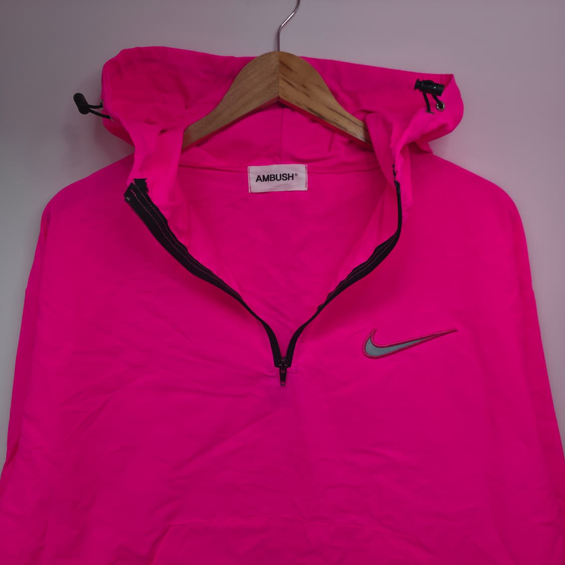 세트 나이키 핑크 자수 아노락 바람막이 105 상품이미지5