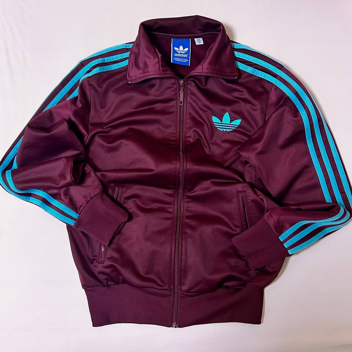 (85) 아디다스 버건디 파이어버드 져지 상품이미지1