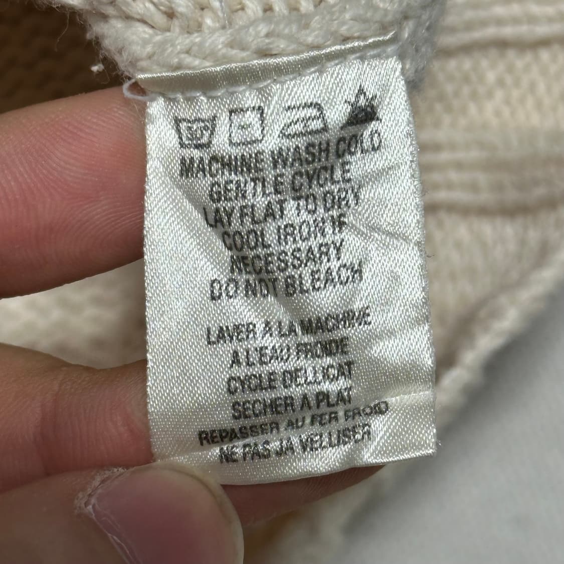 L 할리데이비슨 로고 자수 코튼 니트 상품이미지5