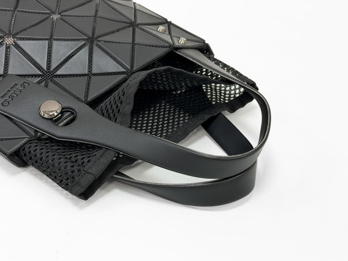 바오바오 매트 블랙 메쉬 콤비 미니 토트백 상품이미지6