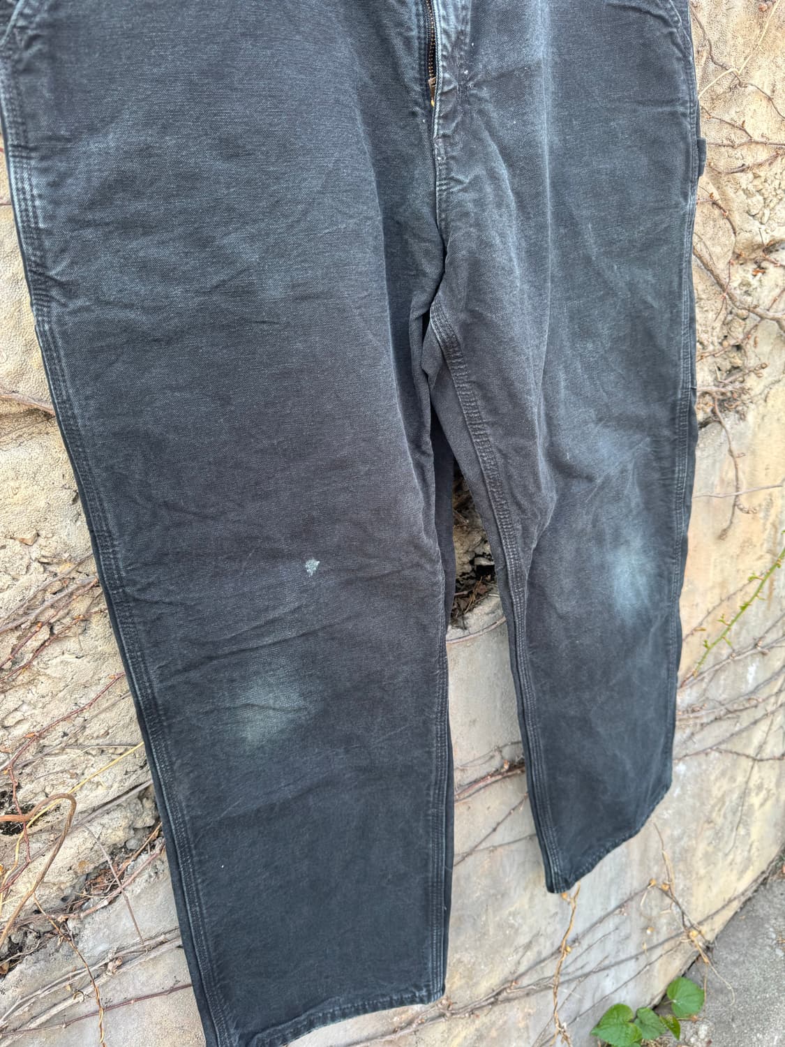 칼하트 빈티지 b111 blk 싱글니 카펜터 워크 팬츠 상품이미지4