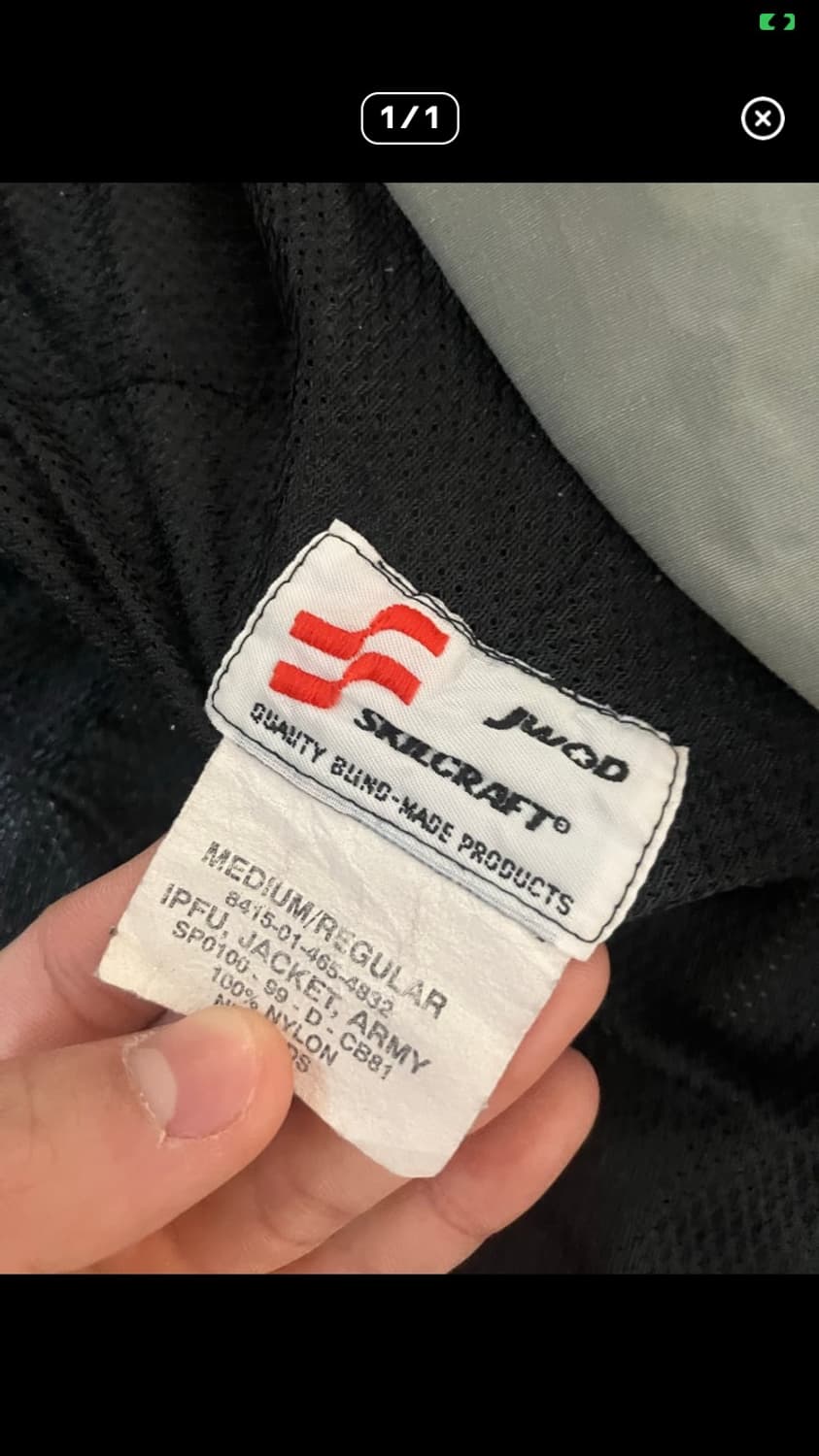 미군 ipfu 자켓 상품이미지3